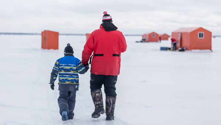 Lake Simcoe is a four-season fishing hotspot
