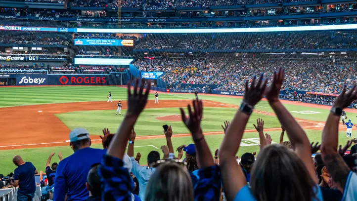 野球観戦のファン