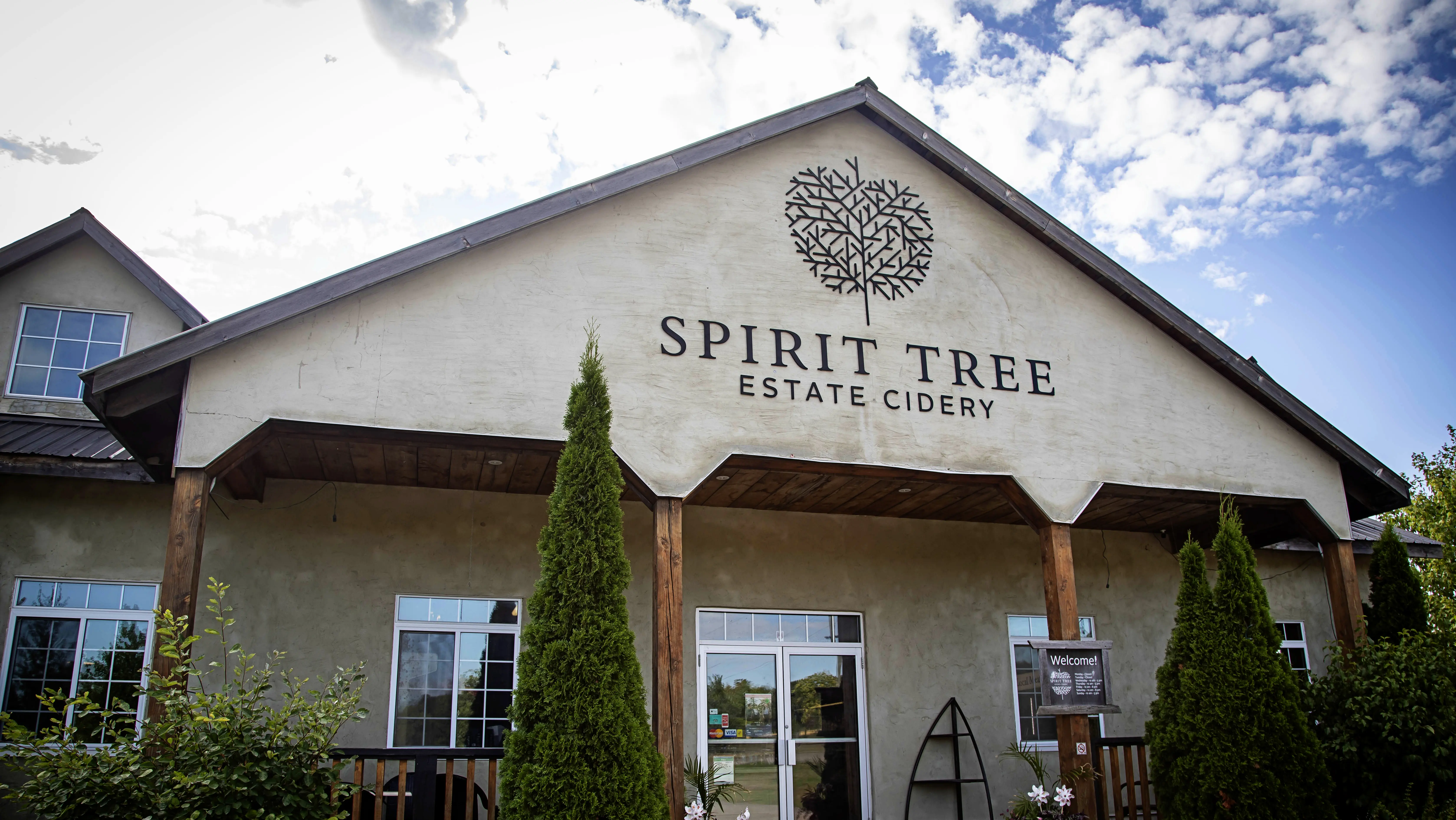 Exterior de la sidrería Spirit Tree.