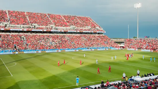 Un match du Toronto FC au BMO Field