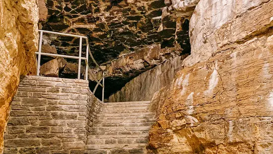 The interior of Tyendinaga Caves 