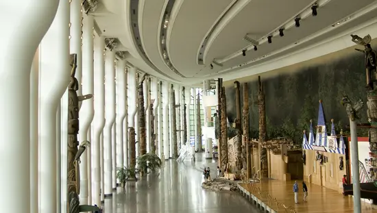 Grand Hall inside the Canadian Museum of History