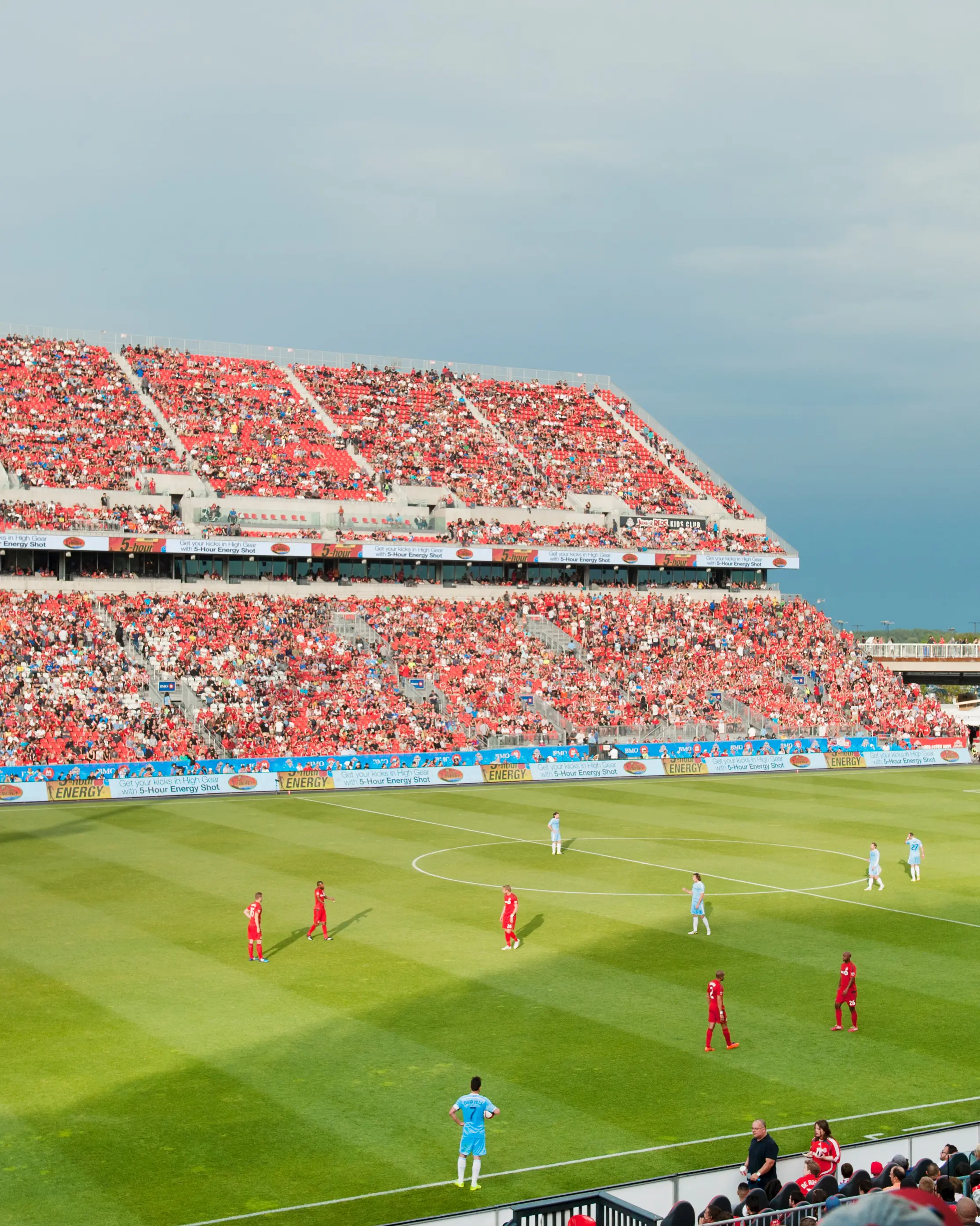Un match du Toronto FC au BMO Field