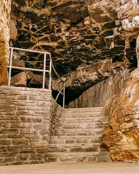 The interior of Tyendinaga Caves