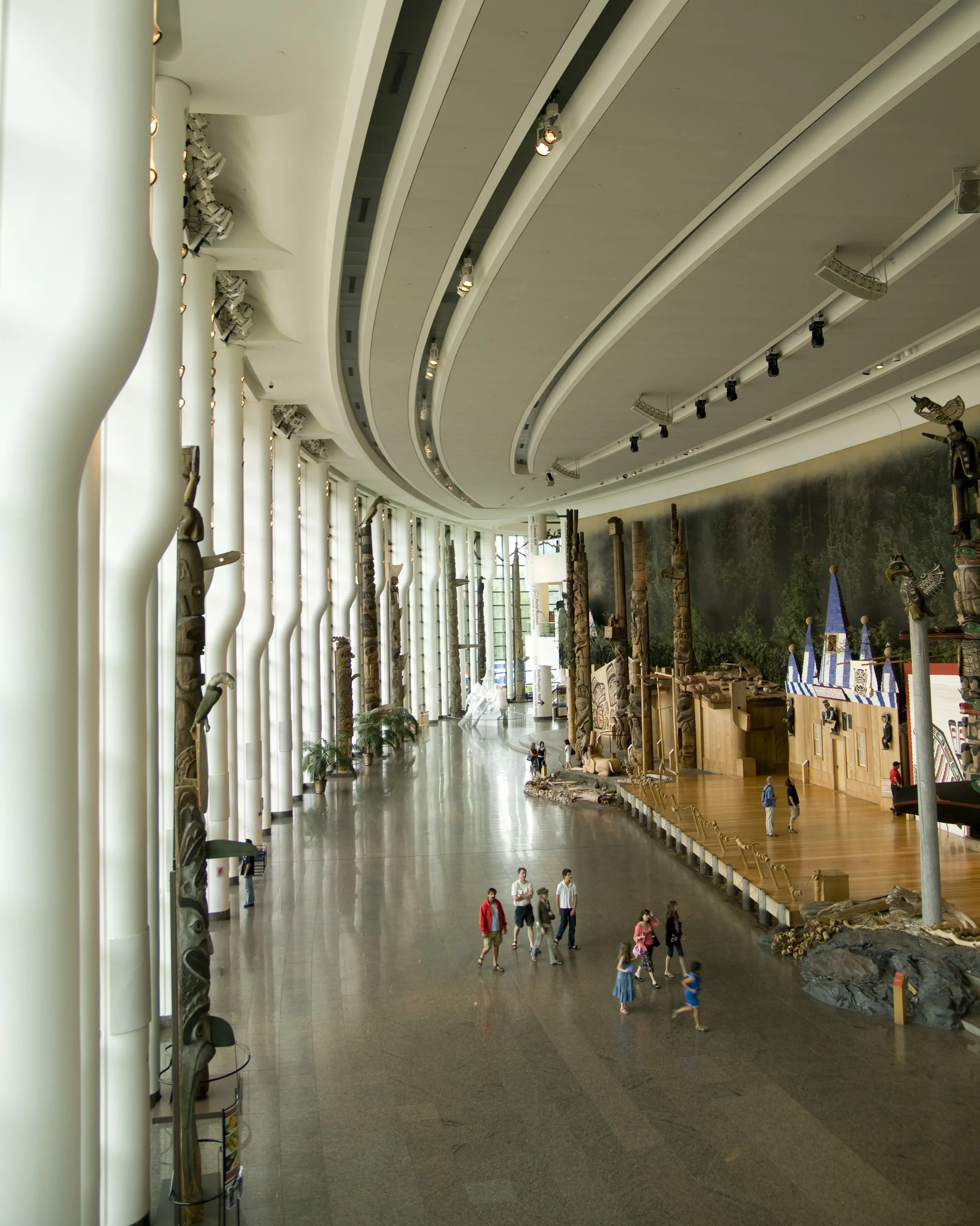 Grand Hall inside the Canadian Museum of History