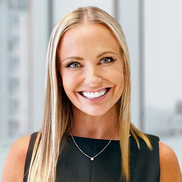 Headshot of Sarah Banks wearing a black top.